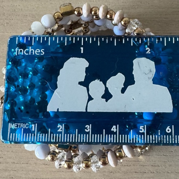 New York & Company Beaded Multi-Strand Stretch Bracelet - Picture 10 of 10